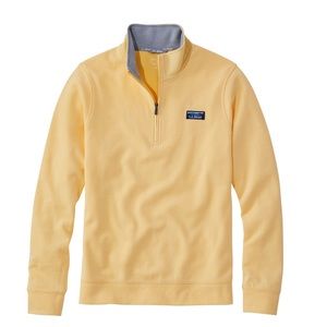 Men's Comfort Stretch Piqué Quarter Zip Pullover, Long-Sleeve